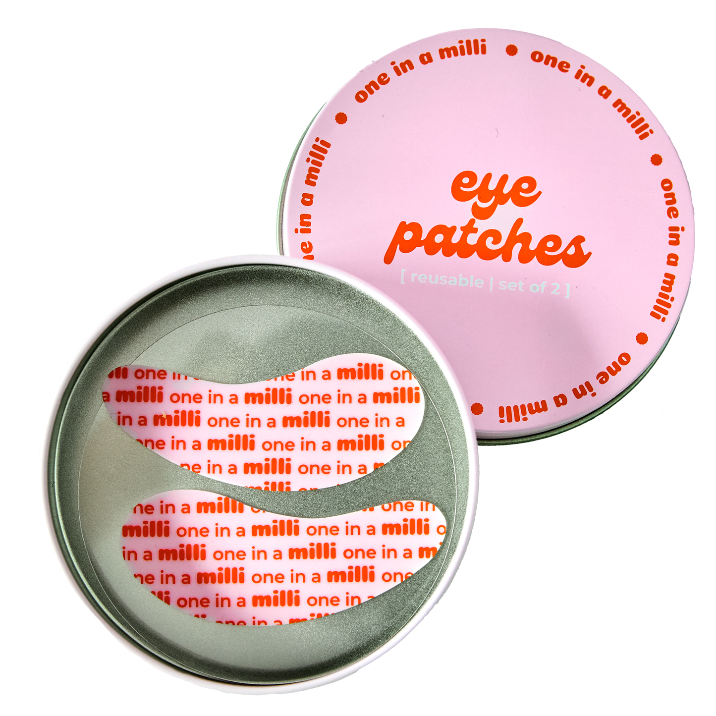 Pink Reusable Under Eye Patches